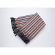 40pcs in Row Dupont Cable 20cm 2.54mm female